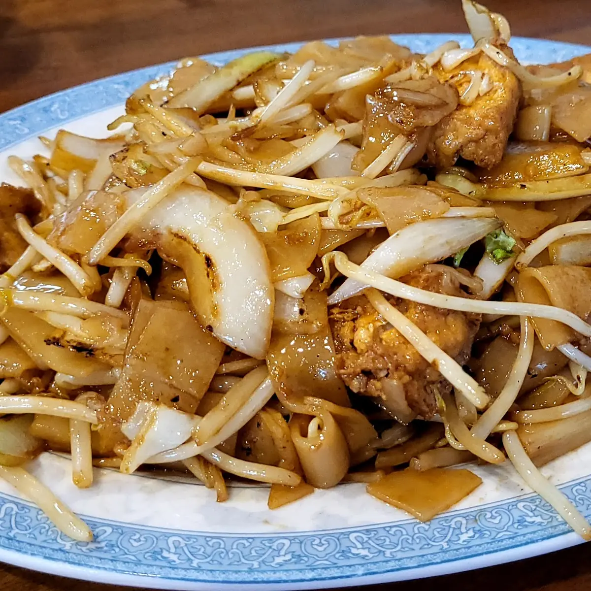 炒粉 Chow Fun Rice Noodle